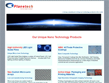 Tablet Screenshot of planetechn.com